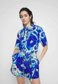 Farm Rio ROMPER - Kombinezon - Tropical Groove Blue -Fashion Pol c51a6402b1b54ff28c5d76773a19a1c6