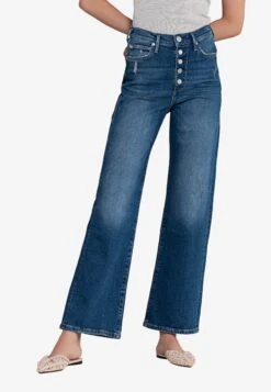 True Religion BUTTON FLY VISIBLE - Jeansy Bootcut - Blue -Fashion Pol ca7f8763c4624c20aac3d716e7a51583