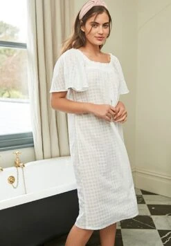 Next Koszula Nocna - White -Fashion Pol cb3ad441acbf4afd93b61eabee66df71