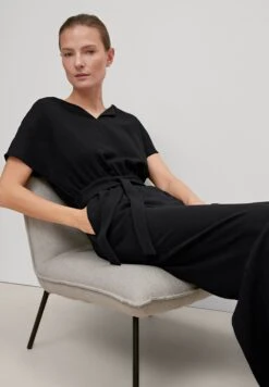 Comma Kombinezon - Schwarz -Fashion Pol ccfcf2cba4df43f0aaac741519aa70e0