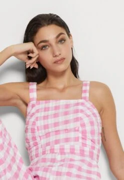 Monki Kombinezon - Pink -Fashion Pol d10be5fff3e643089718a48312a570be