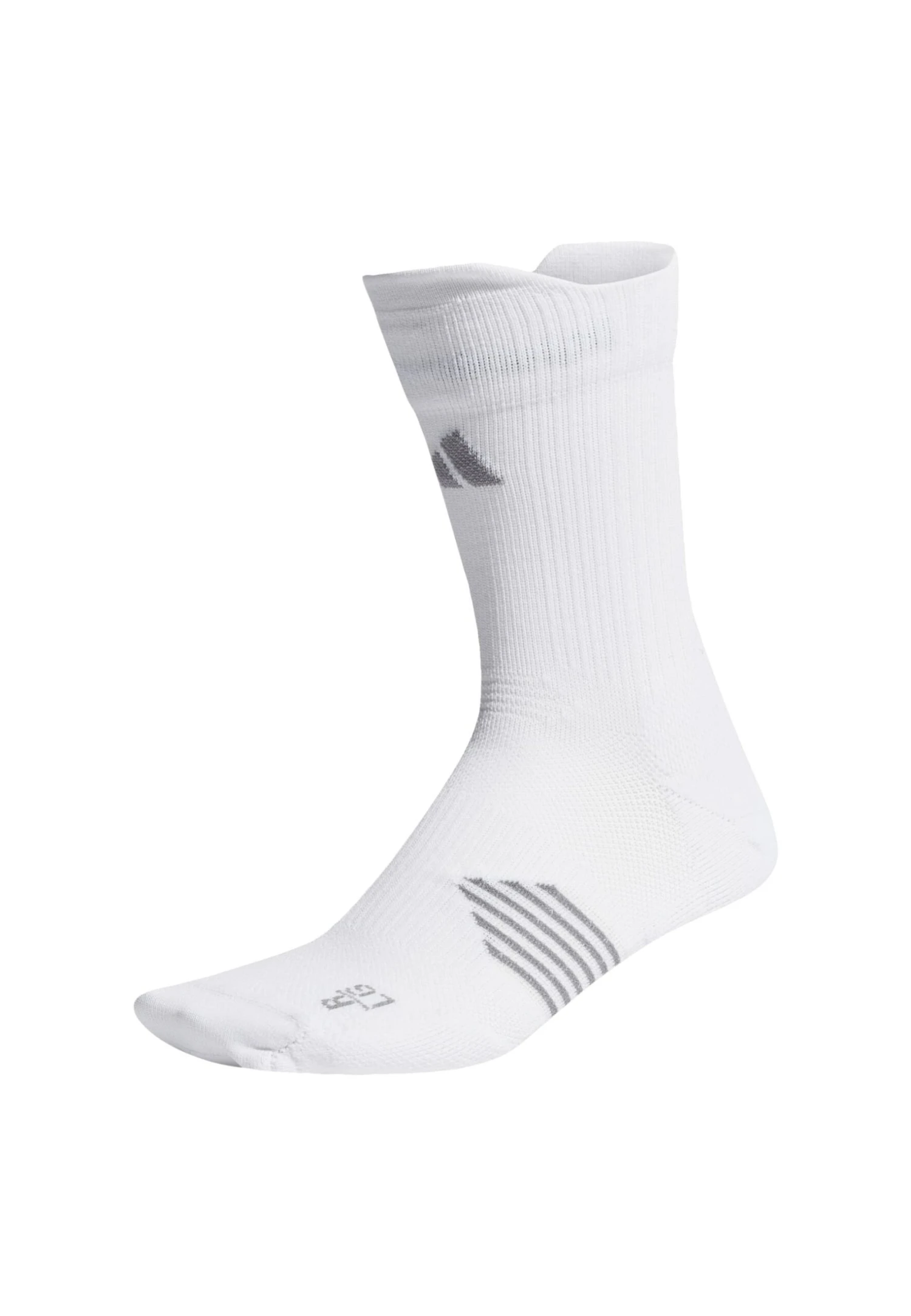 ADIDAS PERFORMANCE RUNNING X SUPERNOVA CREW - Skarpety Sportowe - White Grey Three 1 ADIDAS PERFORMANCE RUNNING X SUPERNOVA CREW - Skarpety Sportowe - White Grey Three