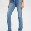 ESPRIT HIGH RISE - Jeansy Slim Fit - Blue Light Washed