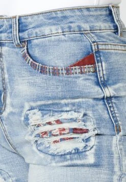 Koroshi Szorty Jeansowe - Azul Cl Light Blue -Fashion Pol d7eb113195a9495baed1057e84a56e33