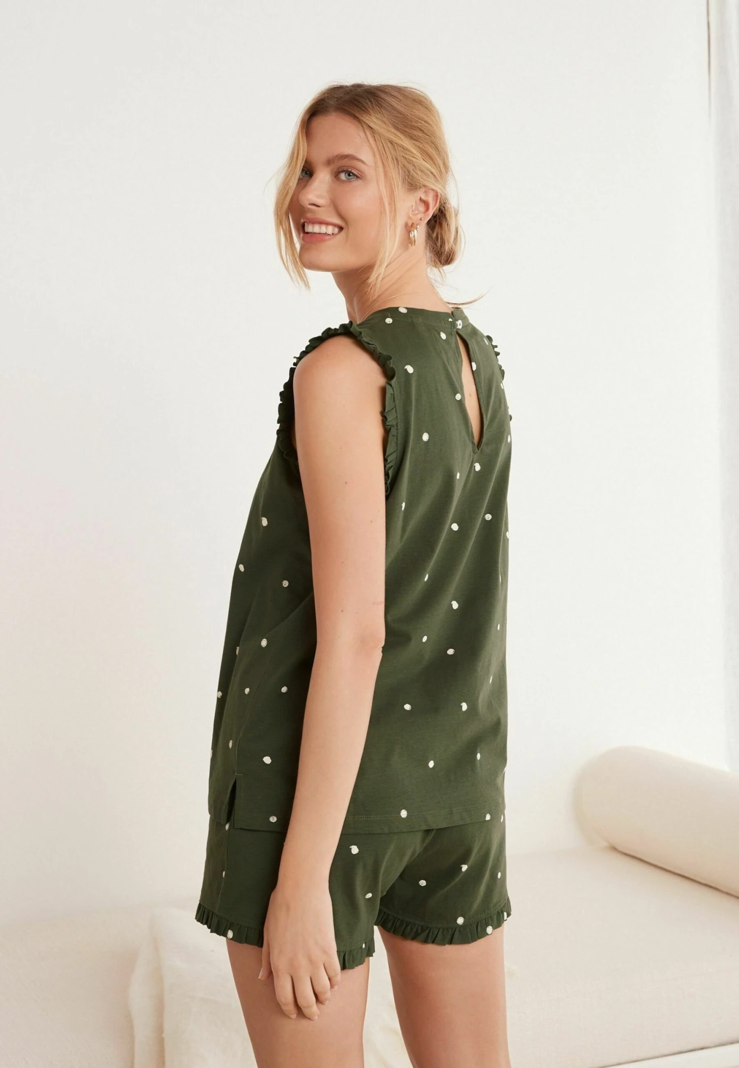 Next SET STANDARD - Piżama - Green Spot 2 Next SET STANDARD - Piżama - Green Spot - obrazek 2