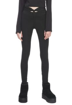 HIGH RISE ANKLE BREATHE DEEPER - Legginsy - Black