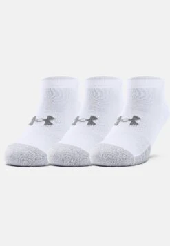 Under Armour HEATGEAR UNISEX 3 PACK - Stopki - White