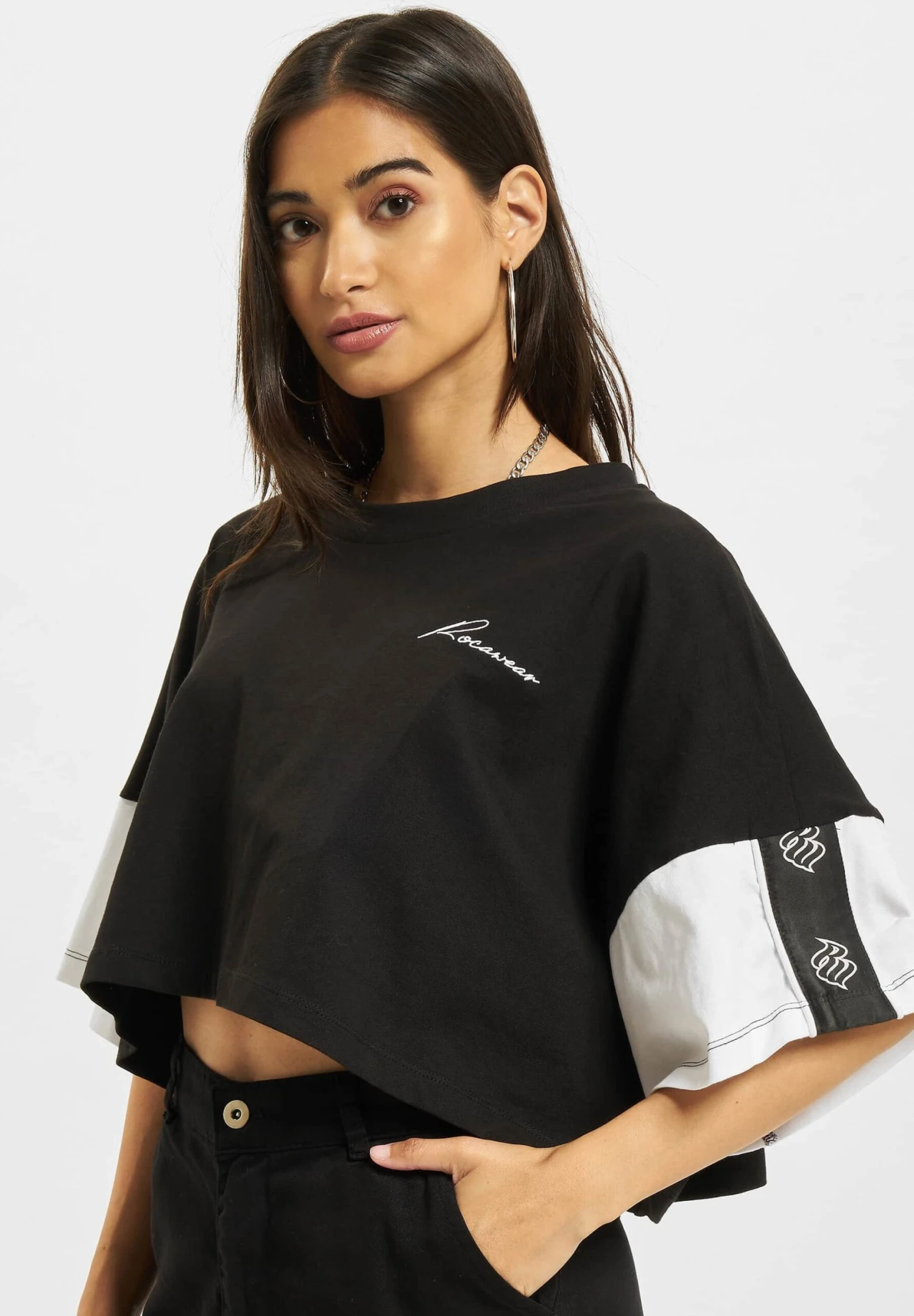 ROCAWEAR RESOLUTION - T-shirt Z Nadrukiem - Black 4 ROCAWEAR RESOLUTION - T-shirt Z Nadrukiem - Black - obrazek 4