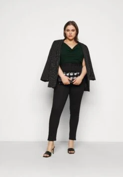 T-shirt Z Nadrukiem - Dark Green -Fashion Pol dd8412c1d82243379d06b7b4f4fcec90