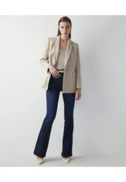 Ipekyol FLARE FIT - Jeansy Dzwony - D Indigo