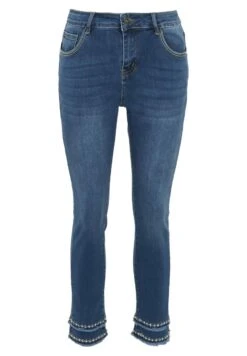 DÉTAIL EN BAS DE JAMBES - Jeansy Slim Fit - Denim -Fashion Pol de944dc03f0a443291e020d870c9807c