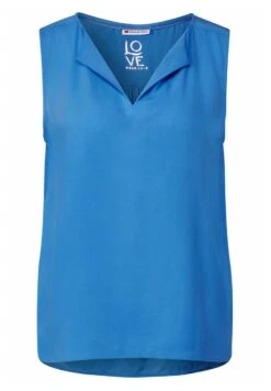 STREET ONE MIT FLAP - Bluzka - Blau -Fashion Pol e148b493b5dc4ad4928aa4a031f8d769