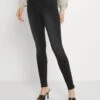 ONLY ONLBLUSH LIFE - Jeansy Skinny Fit - Black Denim