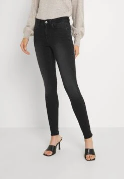 ONLY ONLBLUSH LIFE - Jeansy Skinny Fit - Black Denim