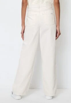 Marc O'Polo DENIM MODELL TOMMA WIDE HIGH WAIST REGULAR LEN - Jeansy Relaxed Fit - Multi Bright White -Fashion Pol e3047e23dd2a4874b8bc476d314e46bc