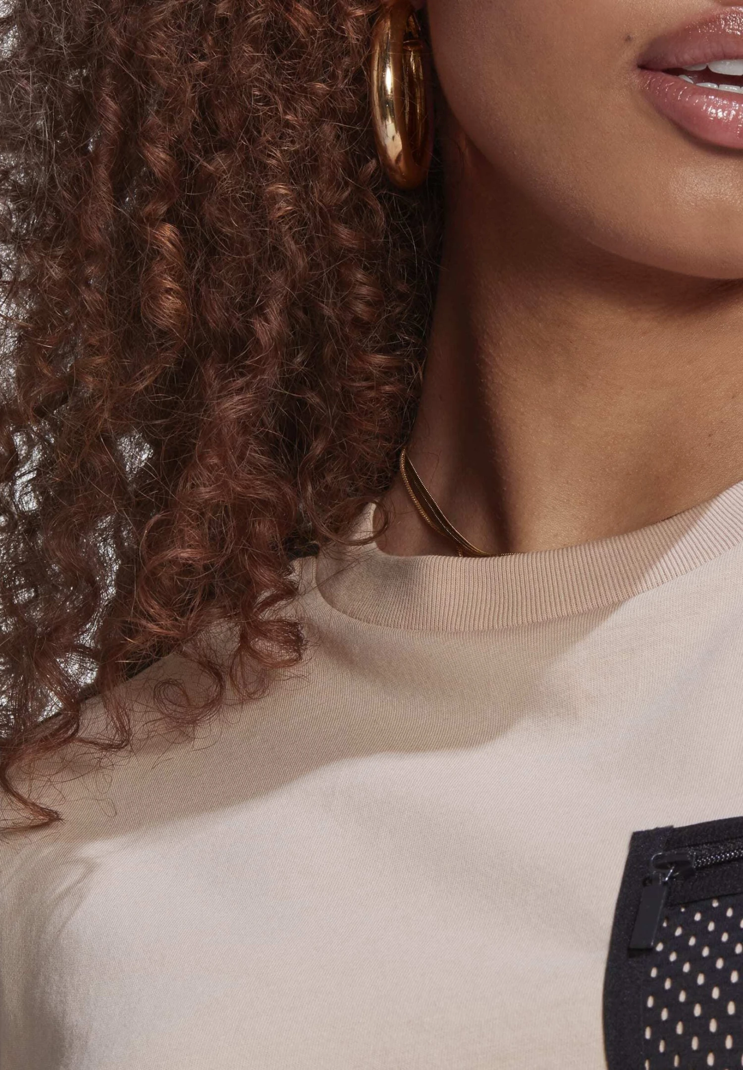 Adidas Originals CROPPED - T-shirt Z Nadrukiem - Ash Pearl 3 Adidas Originals CROPPED - T-shirt Z Nadrukiem - Ash Pearl - obrazek 3