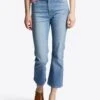 Rich&royal MIT HOHEM BUND - Jeansy Bootcut - Denim Blue