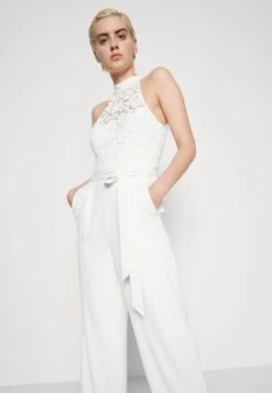 Forever New CLARA HALTER - Kombinezon - Porcelain 9 Forever New CLARA HALTER - Kombinezon - Porcelain -Fashion Pol e78720bbbbba46de9355a365708db993