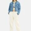 TOM TAILOR Denim STRAIGHT FIT - Jeansy Straight Leg - Creme
