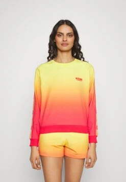 CREWNECK SWEATSHIRT - Koszulka Do Spania - Fantasy Print Fucsia