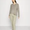 ESPRIT Y D SUS MEL LONG LEG LONG SLEEVE - Piżama - Light Khaki