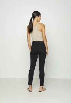 ESPRIT SUS MR SKINNY - Jeansy Skinny Fit - Black Rinse -Fashion Pol f33f778b6ebb445e8477cfadaf11978e