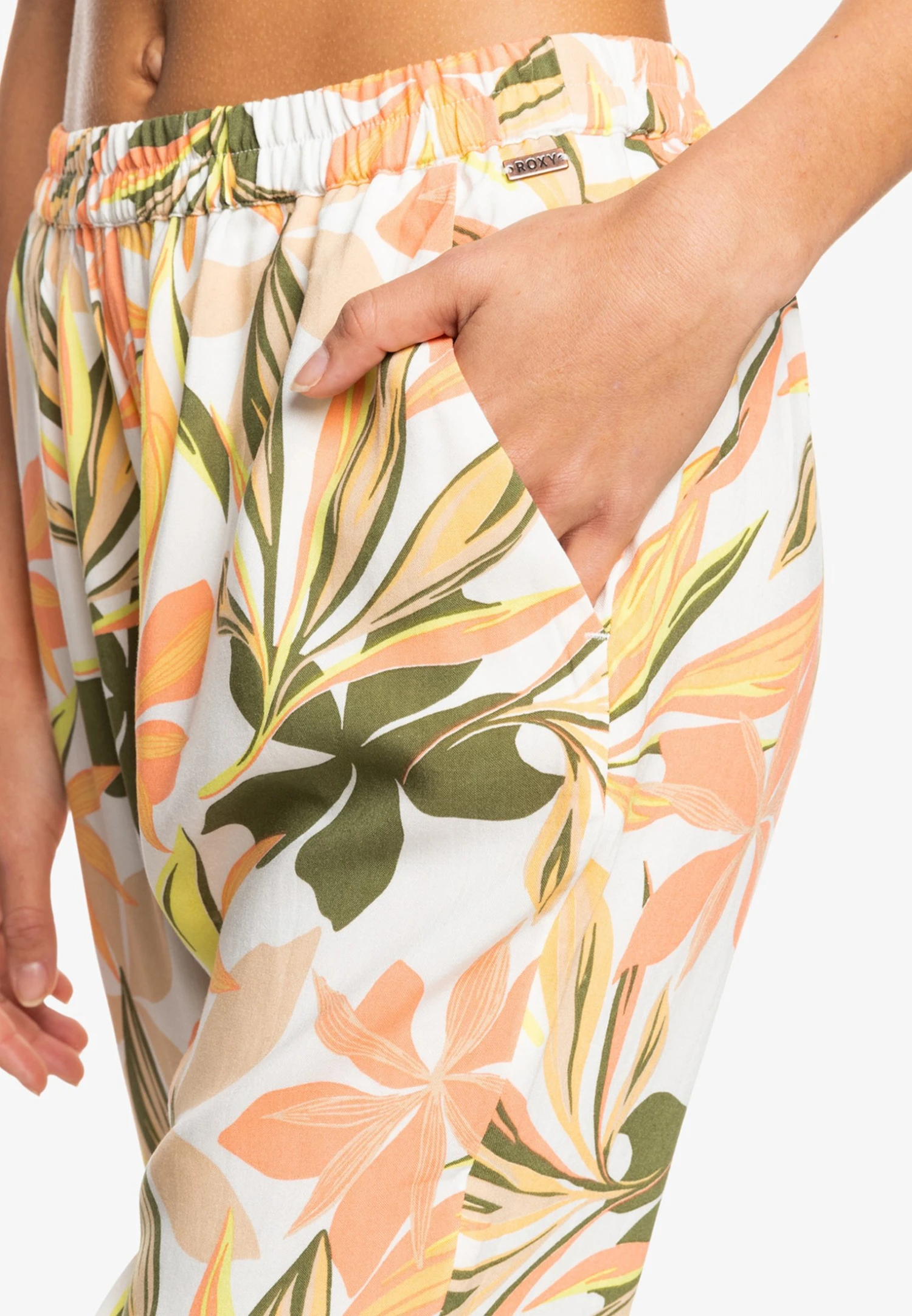 Roxy PT EASY PEASY - Spodnie Od Piżamy - Bright White Subtly Salty Mult 4 Roxy PT EASY PEASY - Spodnie Od Piżamy - Bright White Subtly Salty Mult - obrazek 4