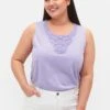 Zizzi SLEEVELESS - Top - Lavender