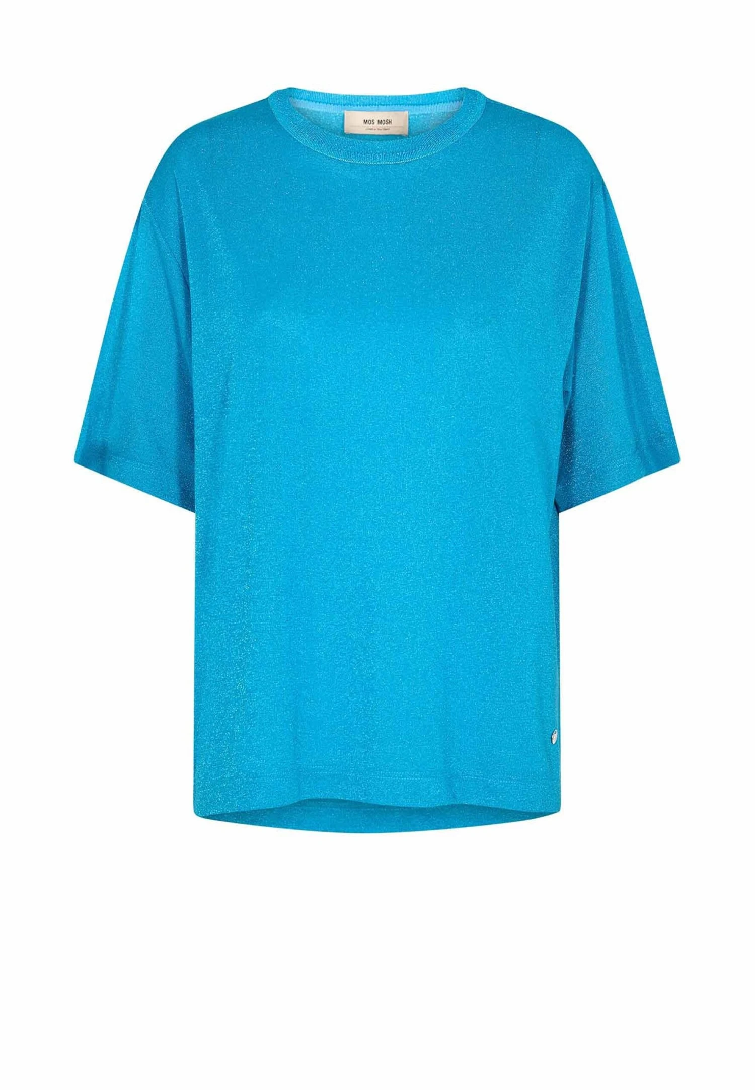 Mos Mosh KIT TEE - T-shirt Basic - Blue Aster 5 Mos Mosh KIT TEE - T-shirt Basic - Blue Aster - obrazek 5