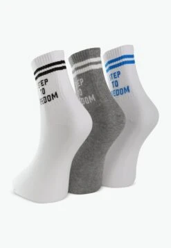 STEP TO FREEDOM 3 PACK - Skarpety - Multi Color -Fashion Pol fb1cd69d0d8e41d28363a8a2de7cc8f4