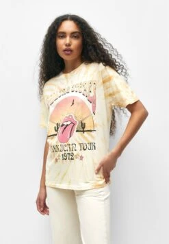 PULL & BEAR THE ROLLING STONES AMERICAN TOUR 1972 - T-shirt Z Nadrukiem - Multi Coloured