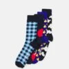 Happy Socks MY FAVOURITE BLUES SOCKS UNISEX 4 PACK - Skarpety - Navy