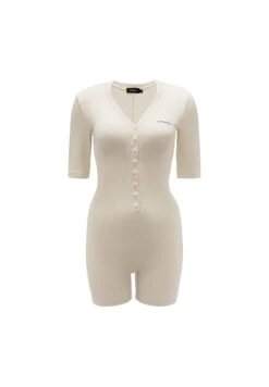 LESLIE - Kombinezon - Beige 12 LESLIE - Kombinezon - Beige -Fashion Pol fe532f816690431182b9b85a20329b6a