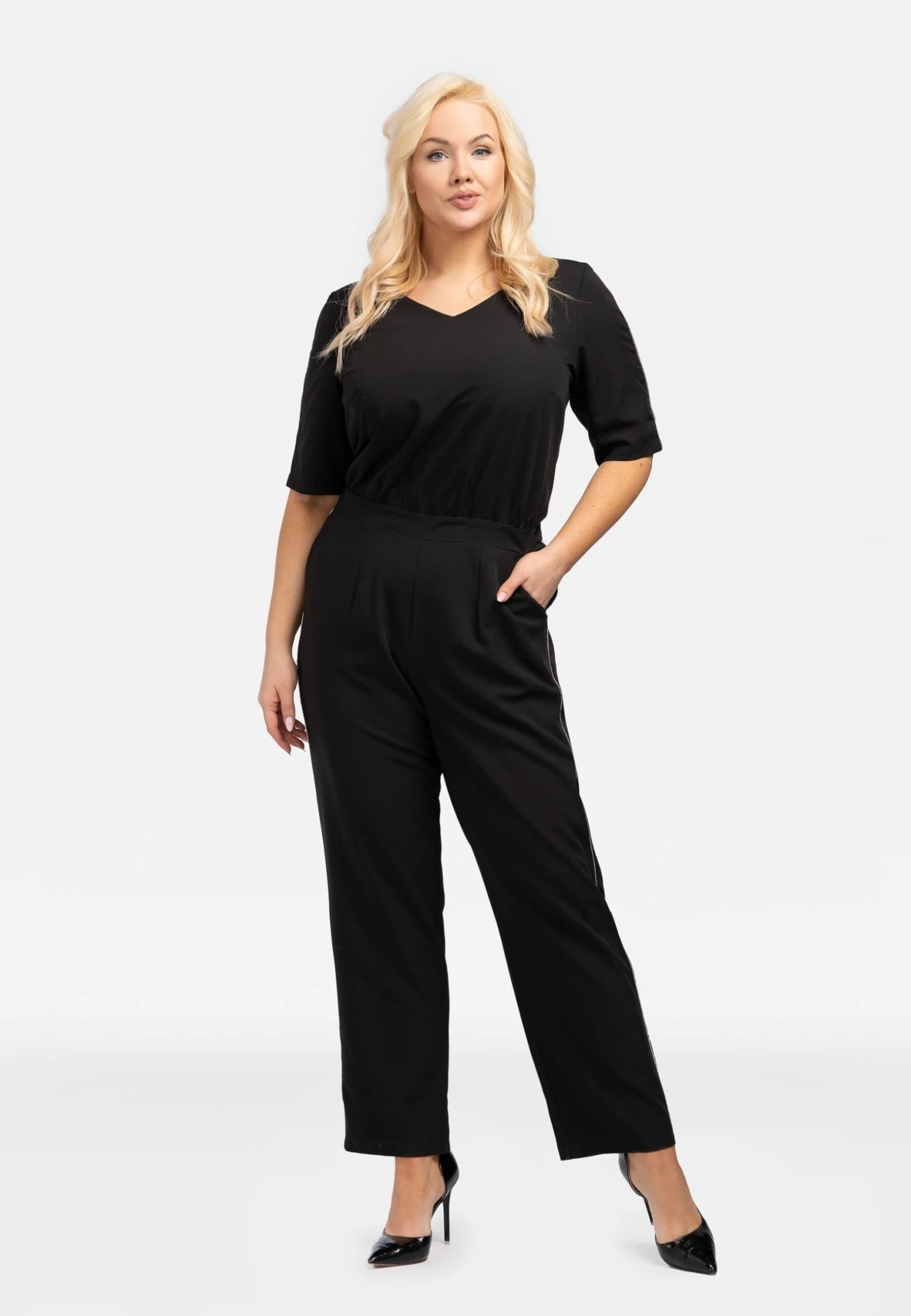 MIRKA - Kombinezon - Black 1 MIRKA - Kombinezon - Black